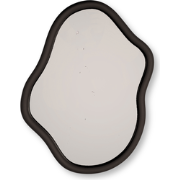 Mirror - Organic - MDF - Black - 30x40cm