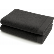 Ten Cate Gastendoekjes - Handdoeken set - 30x50 cm - 6 stuks - Antraci...