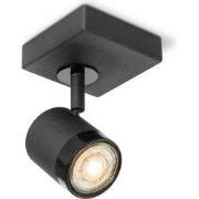 Home sweet home LED opbouwspot manu ? 9,5 cm zwart