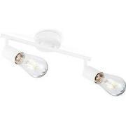 Home sweet home opbouwspot Mello 2 lichts - wit