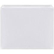 Home Sweet Home Vierkante witte lampenkap – Block - katoen – 15.5(H)x2...