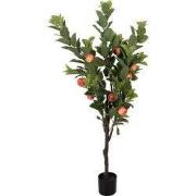 Clayre & Eef Kunstboom Appel 30x30x150 cm Groen Kunststof