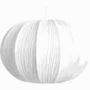 OKER - Hanglamp - Wit - Katoen