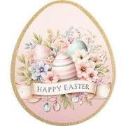 Clayre & Eef Onderbord 35x29 cm Goudkleurig Kunststof