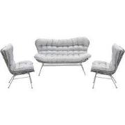 Garden Impressions Melfort loungeset 3-delig - taupe