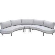 Garden Impressions Mallorca loungeset 3-delig - taupe