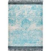 AKARSU  - Vloerkleed - Lichtblauw - 140 x 200 cm - Viscose