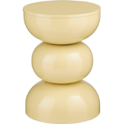 Mica Decorations Luna Bijzettafel - Bijzettafel Rond H46 x Ø32 cm - IJ...