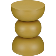 Mica Decorations Luna Bijzettafel - Bijzettafel Rond H46 x Ø32 cm - IJ...