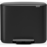 Bo Pedaalemmer, 1 binnenemmer, 36 liter - Matt Black