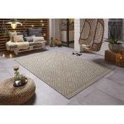 Laagpolig vloerkleed Breeze - Binnen & Buitenkleed - Beige - 200x290 c...