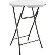 Statafel wit dia. 80x110 cm