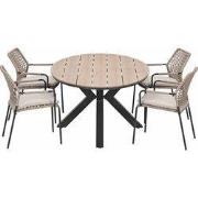Garden Impressions Natas tuinset sand 5-delig - Tulli tuintafel 180x11...