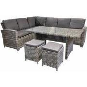 Dining hoekset palermo sicilian grey