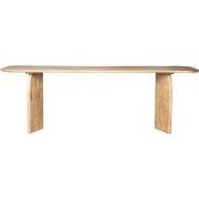 Eettafel Deens Ovaal - Naturel Hout - 280x100x76cm - Dalarna