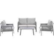 Garden Impressions Kreta loungeset 4-delig - taupe