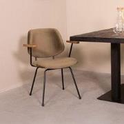 LABEL51 Eetkamerstoel Gastron - Hunter - 62x82x58 cm - Set van 2