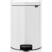 NewIcon Pedaalemmer, 20 liter, metalen binnenemmer - White