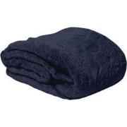 Cozy Bliss Luxury Milky Pluche Plaid - Marine blauw - 230x230 cm