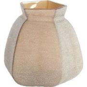 Light & Living - Vaas VELIKO - 26.5x25.5x27cm - Bruin