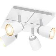 Home sweet home LED opbouwspot Gina 4L 23,5 cm - wit