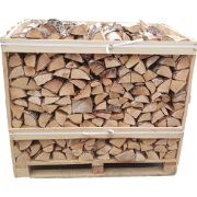 Openhaard berken hout pallet