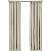 Larson - Luxe effen blackout gordijn - met haken - 3m x 2.5m - Licht z...