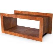 Egura Uitsparing Cortenstaal Houtopslag- Rechthoekig Lengte: 780 Breed...