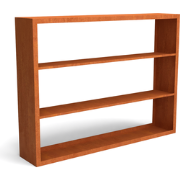 Egura cortenstaal houtopslag onderverdeling 3 vakken 2000x385x1500 mm