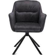 Benoa Eetkamerstoel Talas Adore 29 Antraciet - set van 2