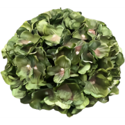 Kunst hortensia tak groen 92 cm