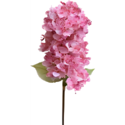 Kunst hortensia pluim roze 85 cm
