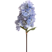 Kunst hortensia pluim lichtblauw 85 cm