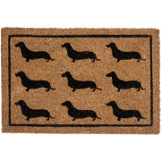 SIKARAM - Deurmat - Natuurlijk - 40 x 60 cm - Kokos