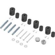 ECD Germany Beugel voor badkamerradiatoren -bevestigingsmateriaal opha...