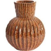 Light & Living - Vaas ZIRJA - Ø25x30 cm - Oranje