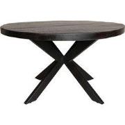 Starfurn Eetkamertafel Denver Black | Rond | 140 cm