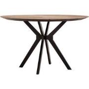 DTP Home Dining table Metropole round,78xØ130 cm, recycled teakwood