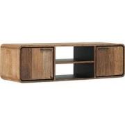 DTP Home Hanging TV stand Evo small, 2 doors, 2 open racks,40x145x40 c...