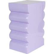 Zuiver Curves Krukje/ Bijzettafeltje Shiny Lila