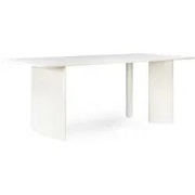 Benoa Eettafel Jade Rechthoek Off White 220