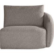 LABEL51 Bankonderdeel Rocca - Taupe - Canyon - 1,5-Zits Arm Rechts Voo...