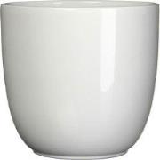 Bloempot Pot rond es/19 tusca 20 x 22.5 cm wit Mica