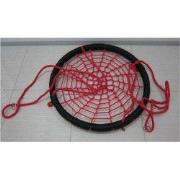 Nestschommel diam. 95cm hoogte 180 cm ophangingstouwen 16mm