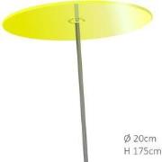 Zonnevanger 1 stuk Citroen geel groot 175x20 cm Cazador Del Sol