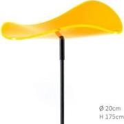 Zonnevanger 1 stuk Lucy Geel groot 175x20 cm Cazador Del Sol