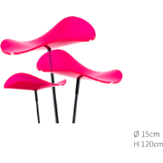 3 stuks! Zonnevangers Lucy Rood-Roze (kleur fuchsia) medium 120x15 cm ...