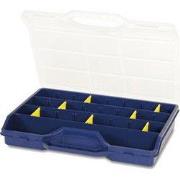 Tayg sorteerkoffer 312 x 238 x 51 mm 21 uitneembare verdeelvakken