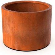 Ronda ronde plantenbakken Cortenstaal Lengte: 1000 Hoogte: 800