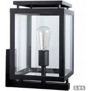 De Vecht muurlamp zwart